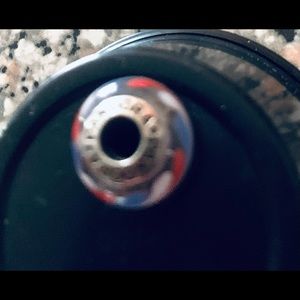 Pandora charm 4th July  glass bead